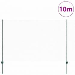 Pots de Clôture 5 pcs U-Channel Vert 150 cm Acier