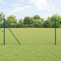 Clôture Hexagonale Grise 1x50 m Acier