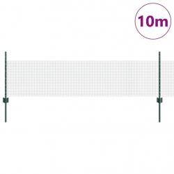 Set de panneaux de clôture rustiques Ensemble de 2 Vert Métal