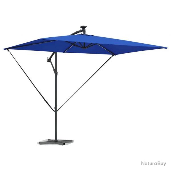 Parasol banane  mt dport Bleu 294 x 200 x 254 cm