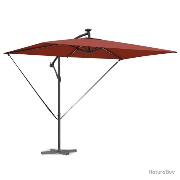 Parasol banane  mt dport Couleur terre cuite
