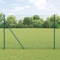 Clôture hexagonale Vert 1.5 x 50 m Acier