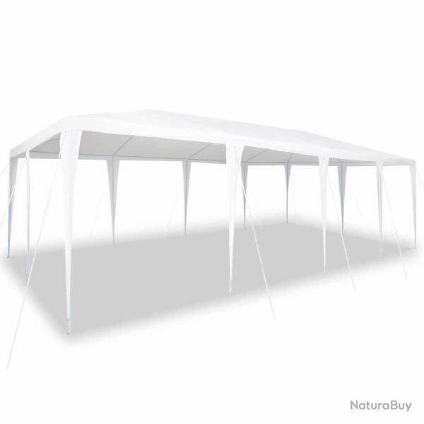 Tente de fte blanche 8x4 m PE