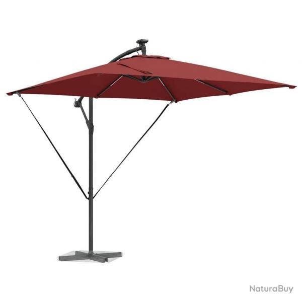 Parasol banane  mt dport Couleur terre cuite