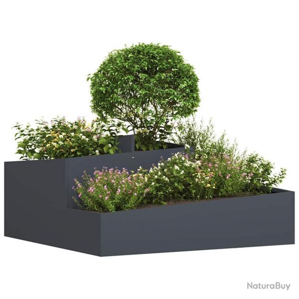 Pots & Jardinires Anthracite Plastique Grand Jardinre mtal