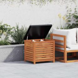 Boîte de rangement de jardin 60x50x55 cm bois d'eucalyptus