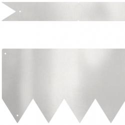 Bordures de pelouse 10 pcs 100x0.5x15 cm Acier inoxydable