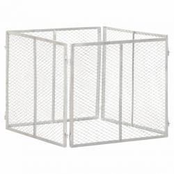 Composteur de jardin 85x85x70 cm Fer galvanisé