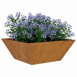 Bol de Jardin 40x40x15 cm en Acier Corten