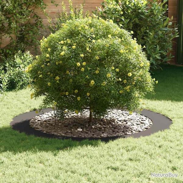 Ensemble de Jardinires Noires Noir Plastique Grand Durable