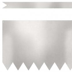 Bordures de Pelouse 10 pcs 100x0.5x30 cm Acier Inoxydable