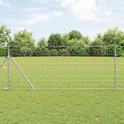 Clôture de champ 1 x 25 m en acier galvanisé