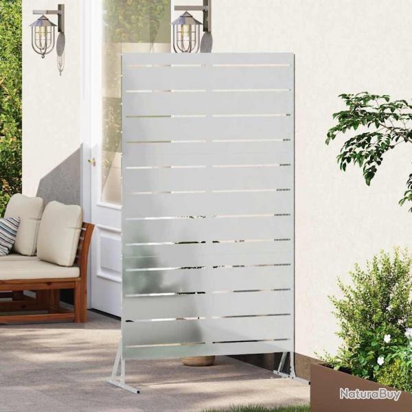 Clture d'intimit 180 cm en acier galvanis