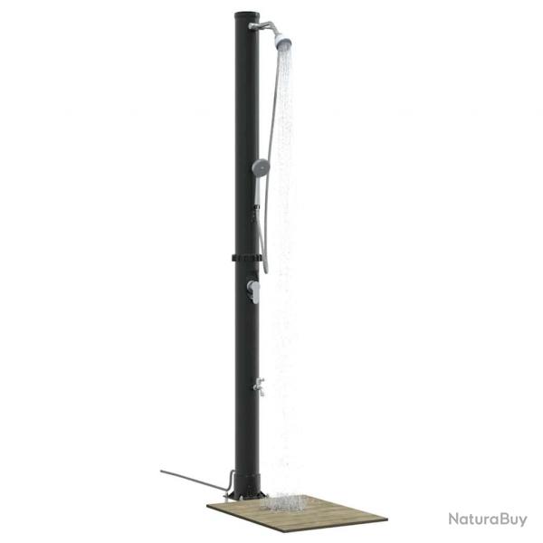 Douche solaire pour l'extrieur avec tte de douche  main, 217 cm, 20 L.