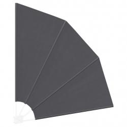 Écran de confidentialité pour balcon Noir 160 x 160 cm tissu