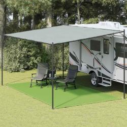 Tapis de tente vert clair 300x500 cm PEHD