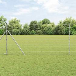 Clôture de champ 1,2 x 25 m en acier galvanisé