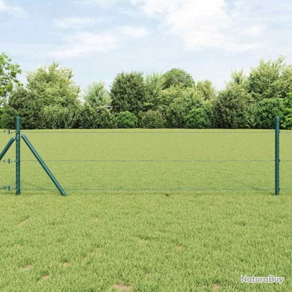 Clture Hexagonale Grise Vert 2500 x 60 x 0.07 cm