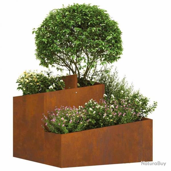 Pots & Jardinires Acier Corten Moyen Durable Pot en mtal