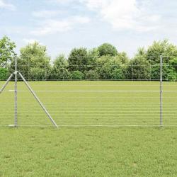 Clôture de Champ 1,2x25 m Acier Galvanisé