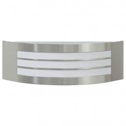 Applique Murale Extérieure Acier Inoxydable Argent IP44