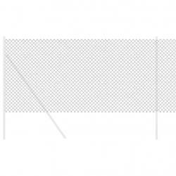Clôture Gris 10 x 1.4 m Acier