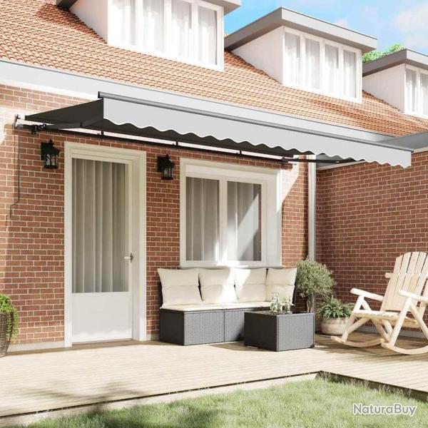 Store rtractable  manivelle 4x2 m en mtal