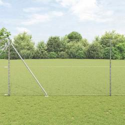 Clôture Hexagonale 1,6x25 m Acier Galvanisé