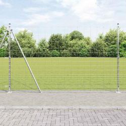 Clôture champ 1,5 x 25 m en acier galvanisé