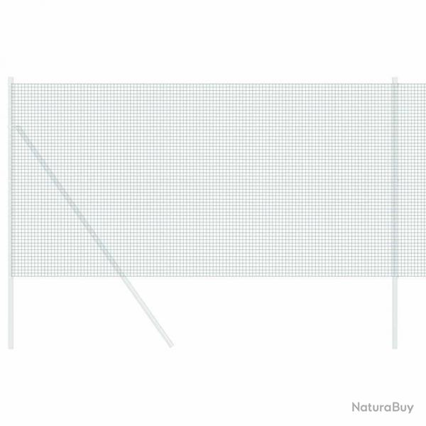 Clture en fil soud verte 1,2x25 m en acier