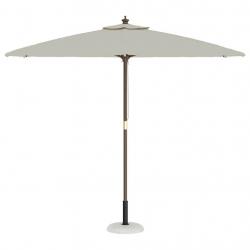 Base de parasol pour poteaux de 37/42/52/58 mm en béton blanc, 20 kg.