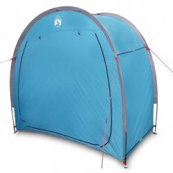 Tente de stockage arrière avec toit avec stockage avec évent Bleu 210 x 90 x 174 cm