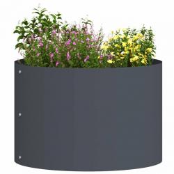 Pots en métal anthracite Anthracite Métal Moyen