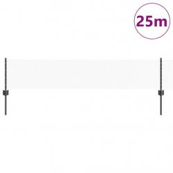 Poteaux de clôture 11 pcs U-Channel gris 40 cm en acier