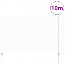 Poteaux de clôture 10 pcs U-Channel 150 cm Acier galvanisé