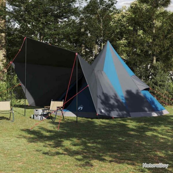 Tente Familiale Tipi Bleue 12 Personnes Impermable