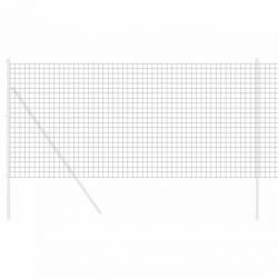 Grillage Euro Gris 1.4x10 m Acier