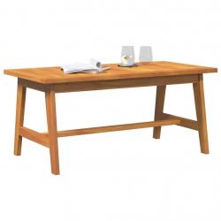 Table basse 90x45x40 cm en bois massif d'acacia