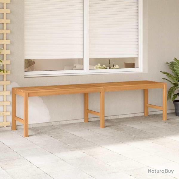 Banc de jardin 180 cm bois de teck solide