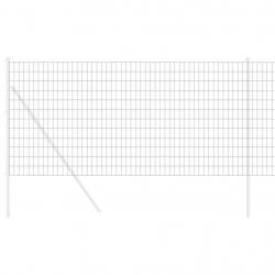 Clôture Euro Grise 1,4x10 m Acier