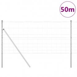 Clôture de champ 1x50 m en acier galvanisé