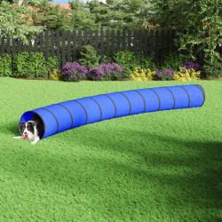 Tunnel pour chien bleu Ø 55x500 cm polyester