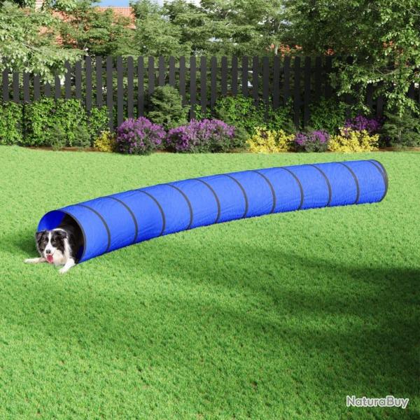 Tunnel pour chien bleu  55x500 cm polyester