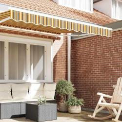 Valence d'auvent pour cadre de 2,5 m multicolore 2,3x0,2 m