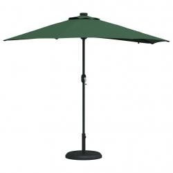 Parasol de jardin Vert 294 x 150 x 223 cm tissu