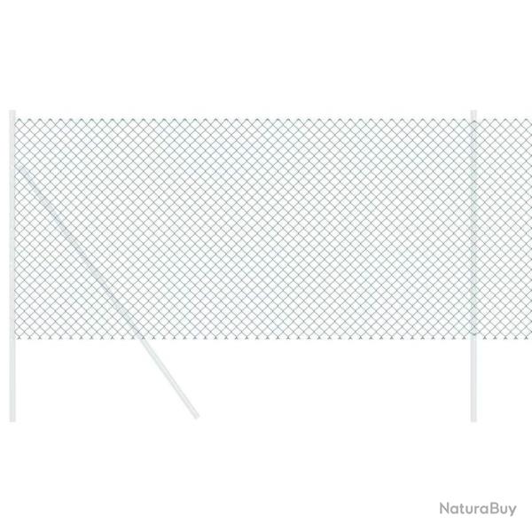 Clture Vert 10 x 1 m Acier