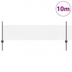 Set de Clôture en Fil de Fer Set de 2 Gris Métal Grand Robuste