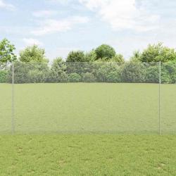 Poteaux de clôture 22 pcs U-Channel 160 cm Acier galvanisé