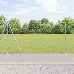 Clôture hexagonale 1,2x50 m Acier galvanisé