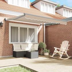 Store Manuel Rétractable Beige 350 x 250 cm